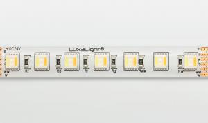 LuxaLight LED-strip Full-color RGB + Warm White 2800K + White 8000K, RGBWW High Power Protected (24 Volt, 84 LEDs, 5050, IP64)