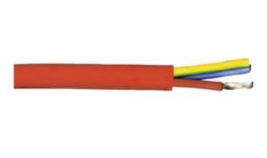 Silicone Cable 2x 0.5mm² Brown