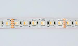 LuxaLight LED-strip Full-color RGB + Warm White (2400-2600K), RGBWW High Power Indoor (24 Volt, 96 LEDs, 5050, IP20)