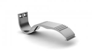 Aluminum Wall Hanging Bracket Short for Round Profile 24mm x 24mm