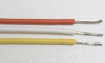 3-Way Silicone Wire 0.5mm² White, Yellow and Red