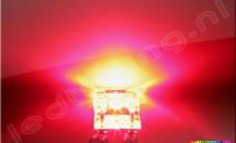 Flat SuperFlux LED 120° 1600mcd Red