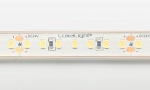 LuxaLight LED-strip White 6400K Waterproof (24 Volt, 140 LEDs, 2835, IP68)