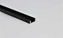 LED-strip Profile 3 Meter Black 17.5mm x 7mm Surface Mounted