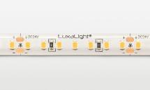 LuxaLight LED-strip Full Spectrum White 5500K Protected (24 Volt, 140 LEDs, 2835, IP64)