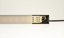 LuxaLight Industriële LED Armatuur Opaline cover Neutraal Wit 4800k 24.2x16mm (24 Volt, 2835, IP64)