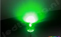 Strawhat LED 120° 5mm 2000mcd Green