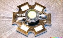 High Power LED 3W 110° 180lm White High Power LED 3W 110° 180lm White