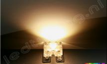 3mm SuperFlux LED 80° 5300mcd Warm Wit 3mm SuperFlux LED 80° 5300mcd Warm Wit