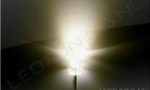 Ronde LED 3mm 25° 12000mcd Warm Wit