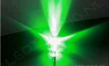 Ronde LED 3mm 25° 9600mcd Groen Ronde LED 3mm 25° 9600mcd Groen