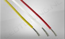 3-Way Wire 0.5mm² White, Yellow and Red